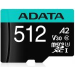 ADATA MicroSDXC 512 GB AUSDX512GUI3V30SA2-RA1 – Zboží Živě