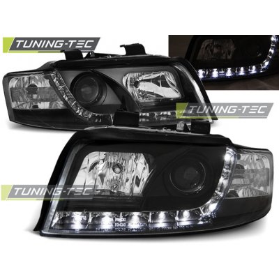 Tuning-Tec Přední čirá LED světla Audi A4 (2000 - 2004) - černé – Hledejceny.cz