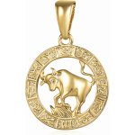 JVD Pozlacený přívěsek Býk SVLP0713XH2GOBY – Hledejceny.cz