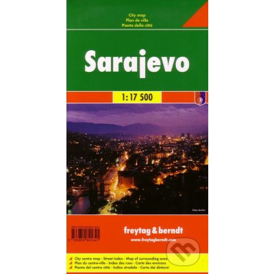 Sarajevo mapa FB – Zboží Mobilmania
