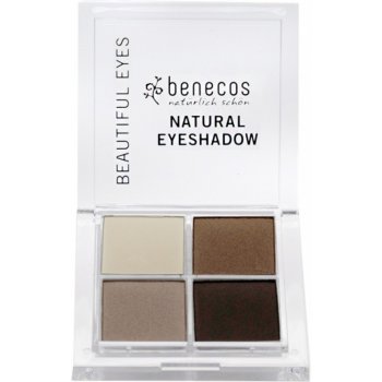 Benecos Natural Quattro Eye Shadow Coffee & Cream 4,8 g