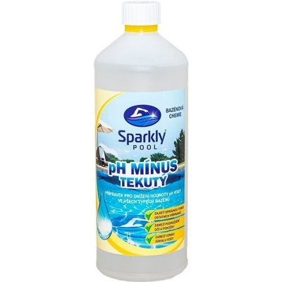 Sparkly POOL pH mínus tekutý 1 l 1,3 kg – Zboží Mobilmania