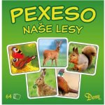 CreativeToys Pexeso Naše Lesy – Hledejceny.cz