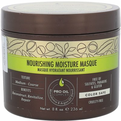 Macadamia Natural Oil Pro Oil Complex vyživující maska na vlasy s hydratačním účinkem (Pro Oil Complex - Macadamia & Argan Oil Blend) 236 ml – Zboží Mobilmania