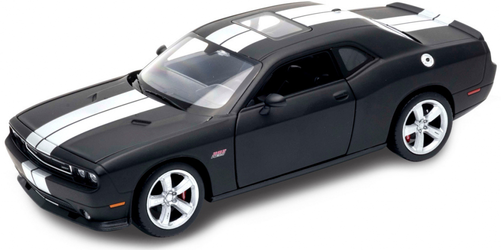 Welly 2012 Dodge Challenger SRT Fialová 1:24