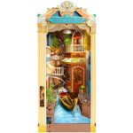 RoboTime 3D Puzzle Zarážka na knihy "Falling Sakura" dřevěná – Zbozi.Blesk.cz