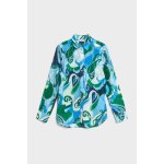 Gant D1. Reg Ular paisley Silk shirt modrá – Zboží Mobilmania