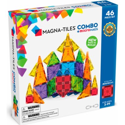 Magna-Tiles Combo 46 ks – Zboží Mobilmania