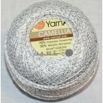 YarnArt Příze lurexová Camellia 411 stříbrná – Zboží Dáma