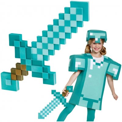 Minecraft diamantový meč 51 cm – Hledejceny.cz