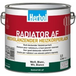 HERBOL Barva na kovová topná tělesa Radiator AF - Bílá 2,5L