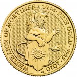 Royal Mint Zlatá mince White Lion Queens Beasts 2020 1/4 oz – Hledejceny.cz