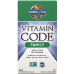 Garden of Life RAW Vitamin Code Family multivitamin pro celou rodinu 120 kapslí – Hledejceny.cz