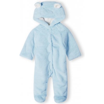 Overal kojenecký zimní chlupatý Minoti babyprem modrá – Zboží Mobilmania