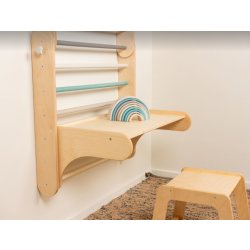 Leg&go Přídavný stoleček se židličkou k žebřinám Montessori