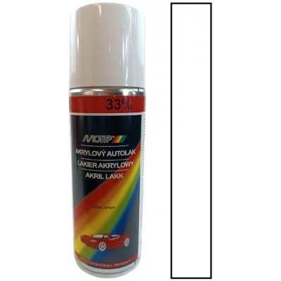 Motip sprej Škoda akrylový autolak 200 ml SD1000 bílá křída | Zboží Auto
