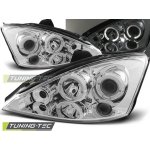 Tuning-Tec Přední čirá světla Ford Focus I (1998 - 2001) - chromované - Angel Eyes – Hledejceny.cz