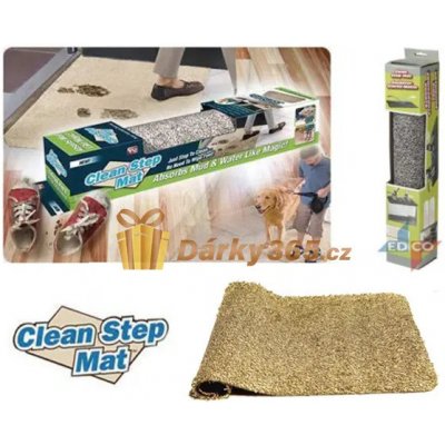 Bemi Invest Clean Step Mat hnědá 70 x 46 cm – Zbozi.Blesk.cz