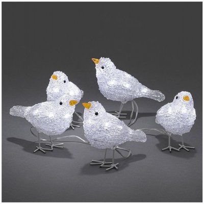 Exihand LED Venkovní vánoční dekorace BIRDS 5xLED 230V 24V IP44 6144203 – Hledejceny.cz