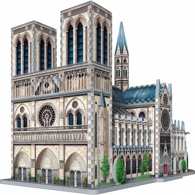 Wrebbit 3D puzzle Katedrála Notre-Dame 830 ks – Zbozi.Blesk.cz