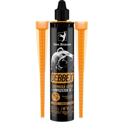 Den Braven Debbex Kotva chemická Vinylester SF 300 ml 740161BD – Hledejceny.cz