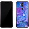 Pouzdro a kryt na mobilní telefon Nokia Pouzdro mmCase gelové Nokia 7.1 Plus - fialový květ