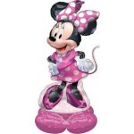 Anagram AirLoonz stojící obří balónek Minnie Mouse 130 cm – Zboží Dáma