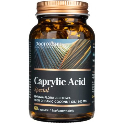 Doctor Life Caprylic Acid 60 kapslí – Hledejceny.cz