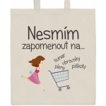Bavlněná nákupní taška přírodní s potiskem New Baby – Hledejceny.cz