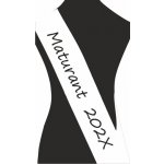 Šerpa "Maturant" - bílá / černá – Hledejceny.cz