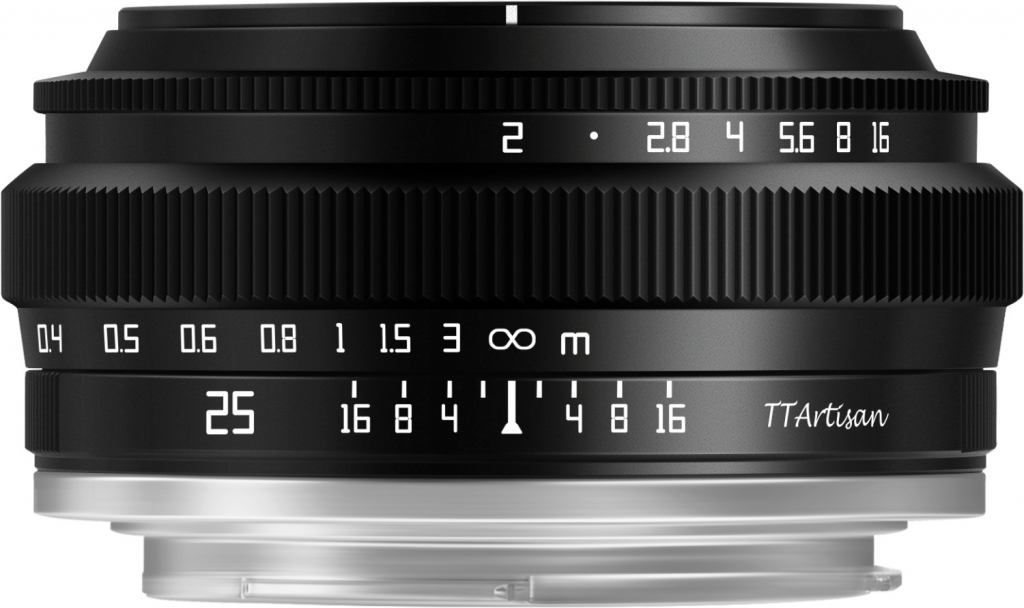 TTArtisan APS-C 25mm F2 M43