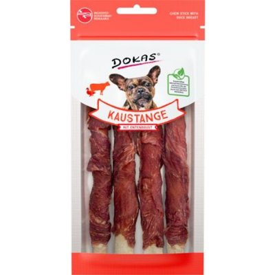 Dokas Tyčinky z Hovězí kůže obalené kachním 50 g – Zboží Dáma