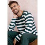 Taro 3080 Blake pánské pyžamo dlouhé zelené – Zboží Dáma