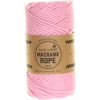 Šňůra a provázek Maccaroni Rope 4 mm růžová 403L_01