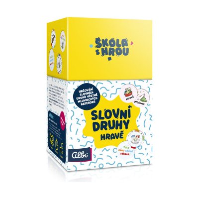 Albi Škola s hrou Slovní druhy hravě – Zboží Živě