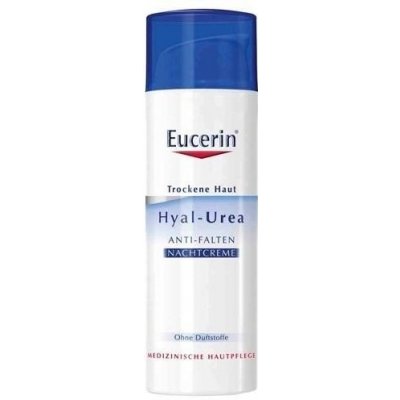 Eucerin Hyal-Urea noční krém proti vráskám 50 ml – Zboží Mobilmania