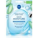Nivea Skin Moisture Hydratační textilní maska 1 ks – Zboží Dáma