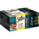 Sheba Fresh & Fine kuřecí drůbeží a krůtí 50 x 50 g – Sleviste.cz