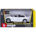 Bburago Plus BMW 3 Series M3 1988 White 1:24 – Zboží Dáma