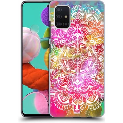 Pouzdro Head Case Samsung Galaxy A51 Mandala Doodle Watercolour – Zboží Mobilmania