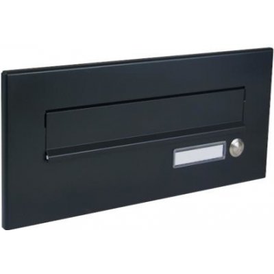 KP DOLS ČD-2 RAL7016 - čelní deska poštovní schránky k zazdění, se jmenovkou a zvonkovým tlačítkem, antracit – Hledejceny.cz