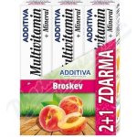 Sada Additiva MM 2+1 broskev šumivé 3x 20 tablet – Hledejceny.cz
