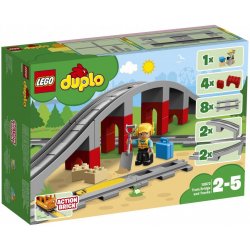 LEGO® DUPLO® 10872 Doplňky k vláčku most a koleje