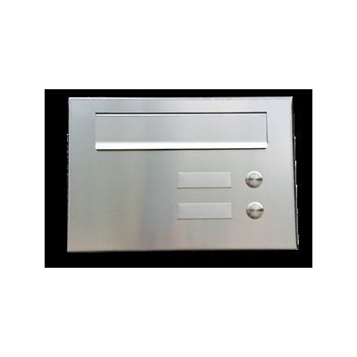 Poštovní schránka KB PSD-200 2x zvonek, 2x jmenovka – Hledejceny.cz