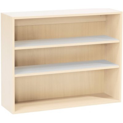 Nástěnná knihovna THEO, 800x1000x300 mm, bříza – Zboží Dáma