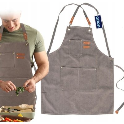 Orion Kuchyňská zástěra Canvas gril – Zboží Dáma