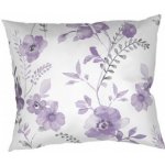 Dadka krep Kvítí fialové na bílém 70 x 90 cm – Zbozi.Blesk.cz