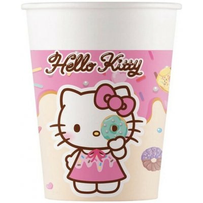 Procos Kelímky papírové Hello Kitty & Kuromi 200 ml – Zboží Dáma