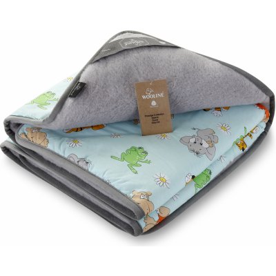 Wooline Dětská přikrývka vlna alpaka motiv tygr – Zboží Dáma
