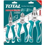 Kleště, sada 3ks, industrial TOTAL-TOOLS – Zboží Dáma